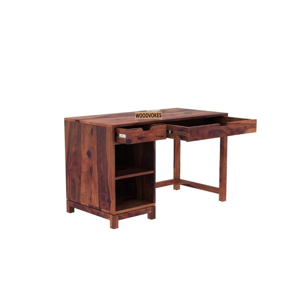Solid Sheesham Wooden Study Table for Work from Home
