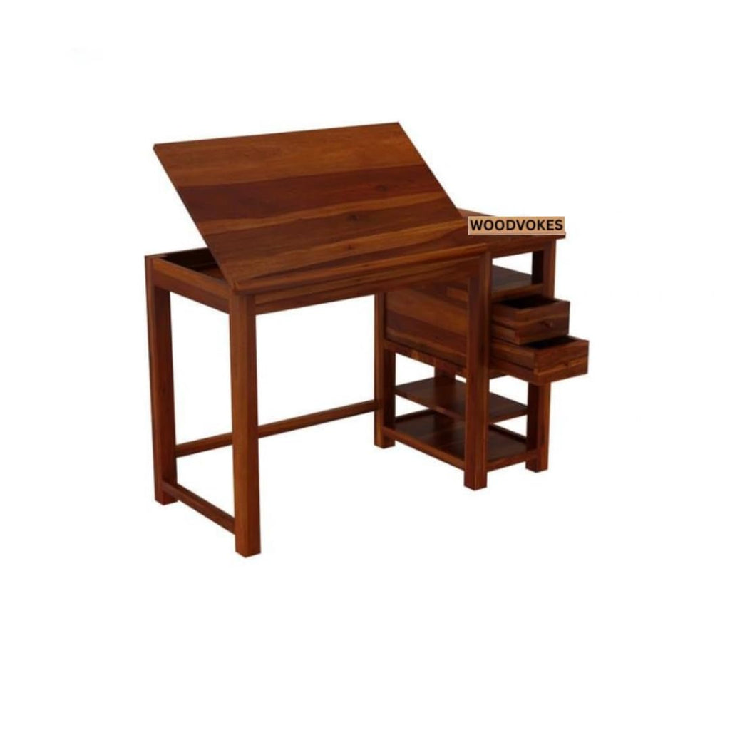 Solid Sheesham Wooden Study Folding Table