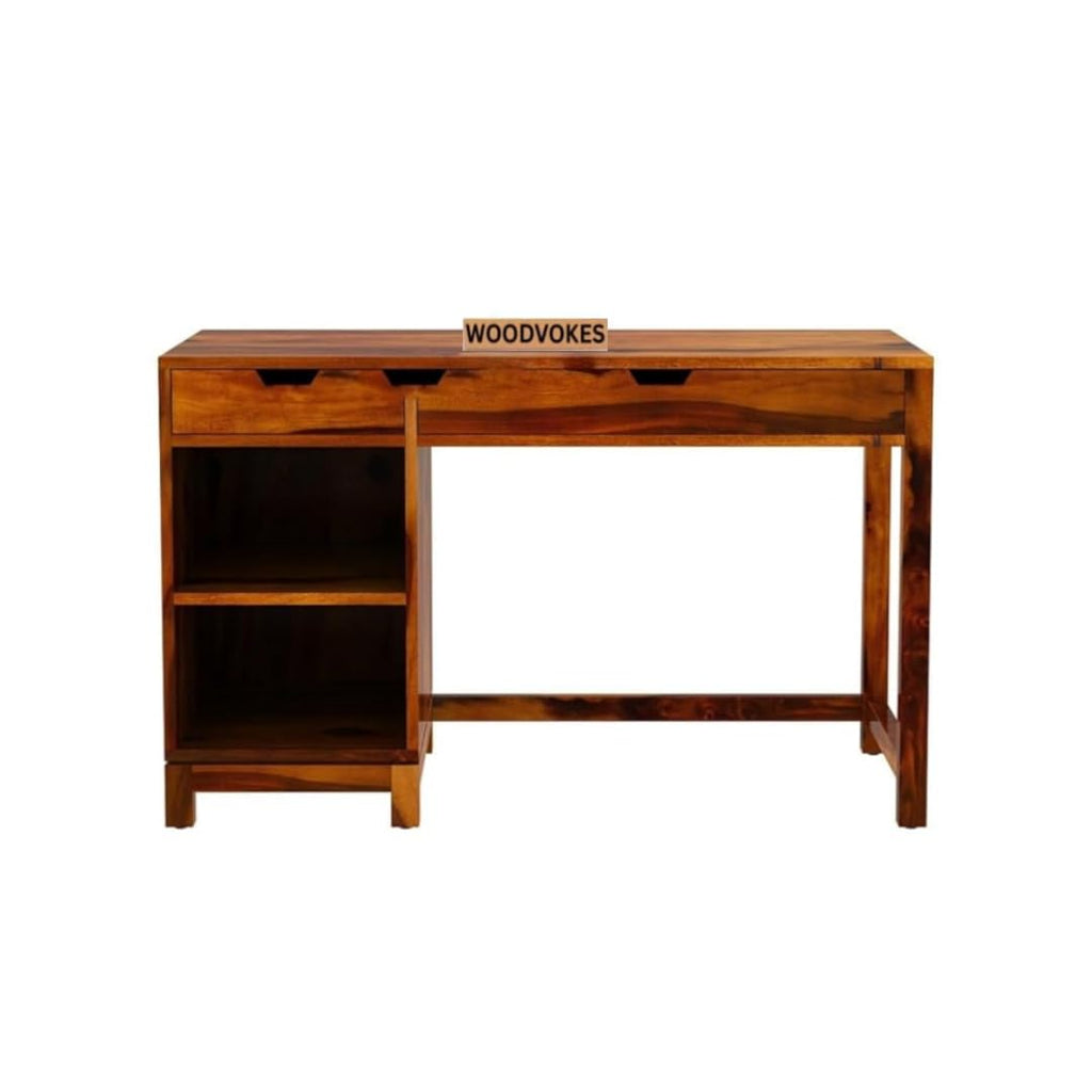 Solid Sheesham Wooden Study Table for Work from Home