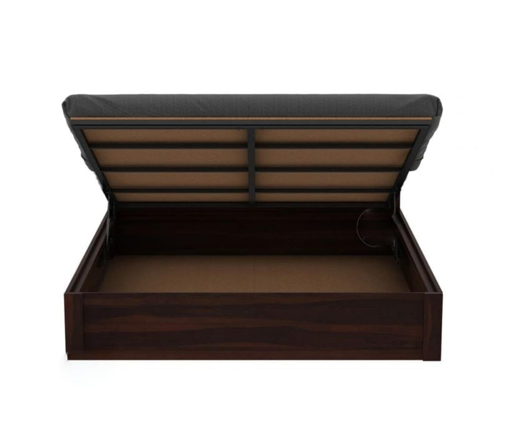 Solid Sheesham Wood king size Bed with Storage