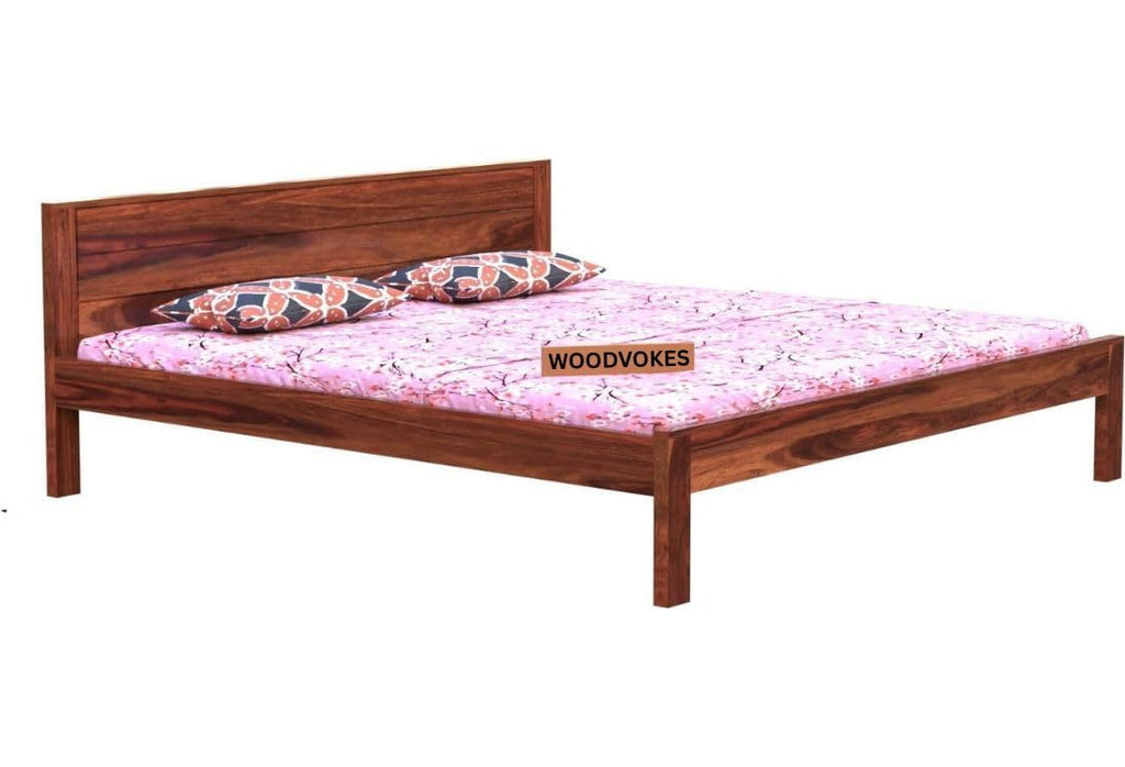 Solid Sheesham Wood Single Bed for bedroom