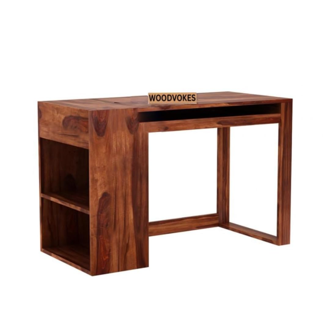 Solid Sheesham Wood Study Table for Home & Office