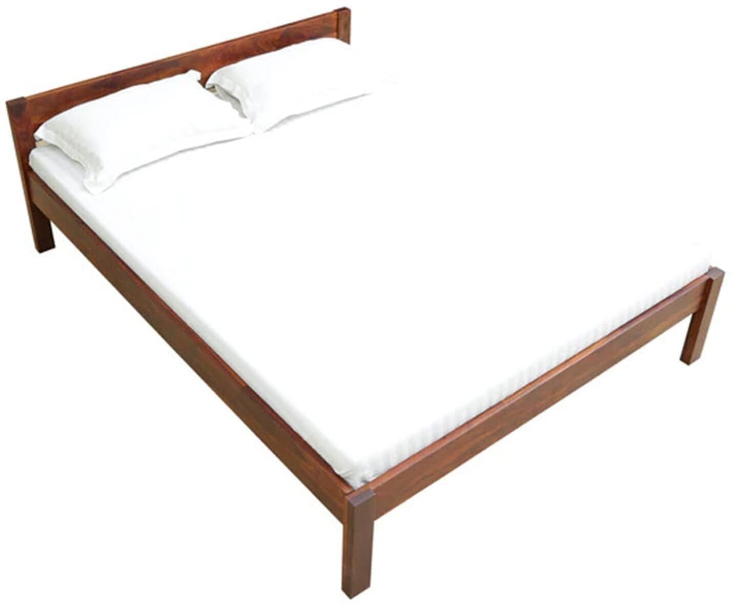Sheesham Wood queen size Bed Without Storage
