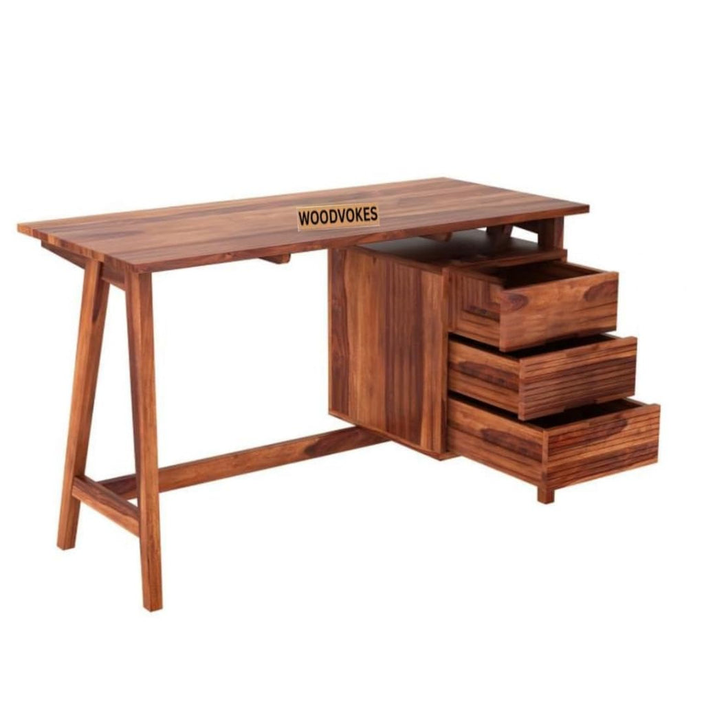 Solid Sheesham Wooden Study Table for Computer/Laptop