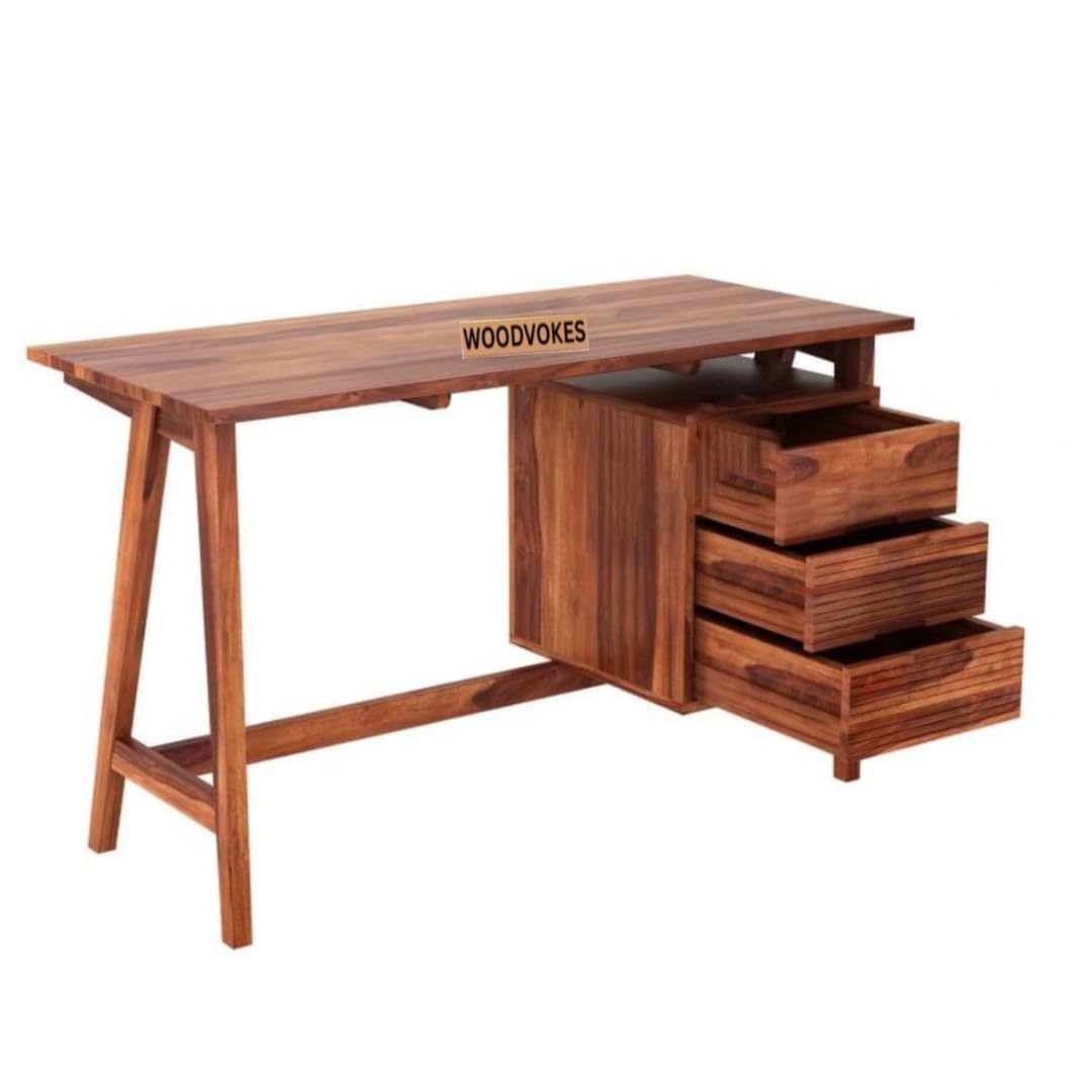 Solid Sheesham Wooden Study Table for Computer/Laptop