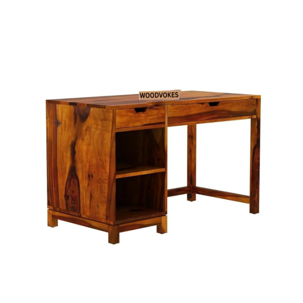 Solid Sheesham Wooden Study Table for Work from Home