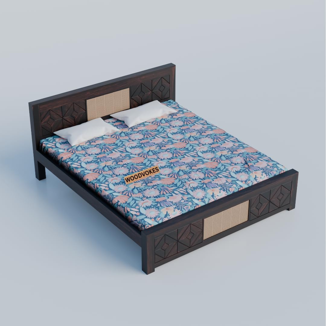 Sheesham Wood king size Bed Without Storage