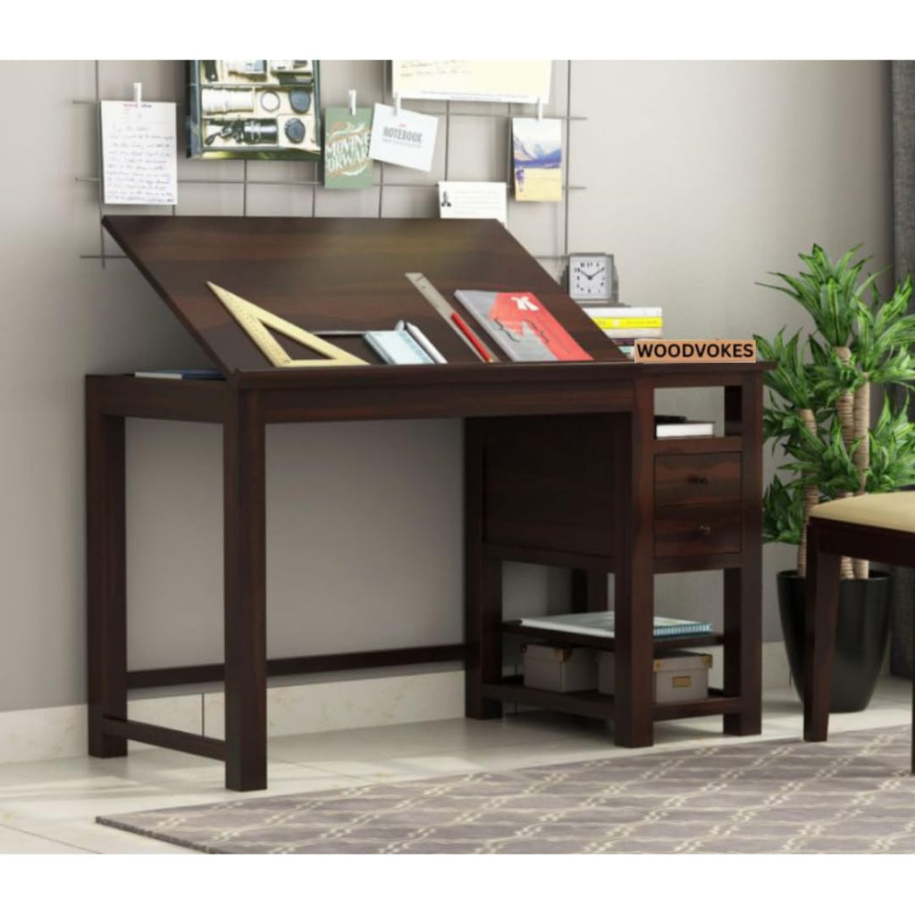 Solid Sheesham Wooden Study Folding Table