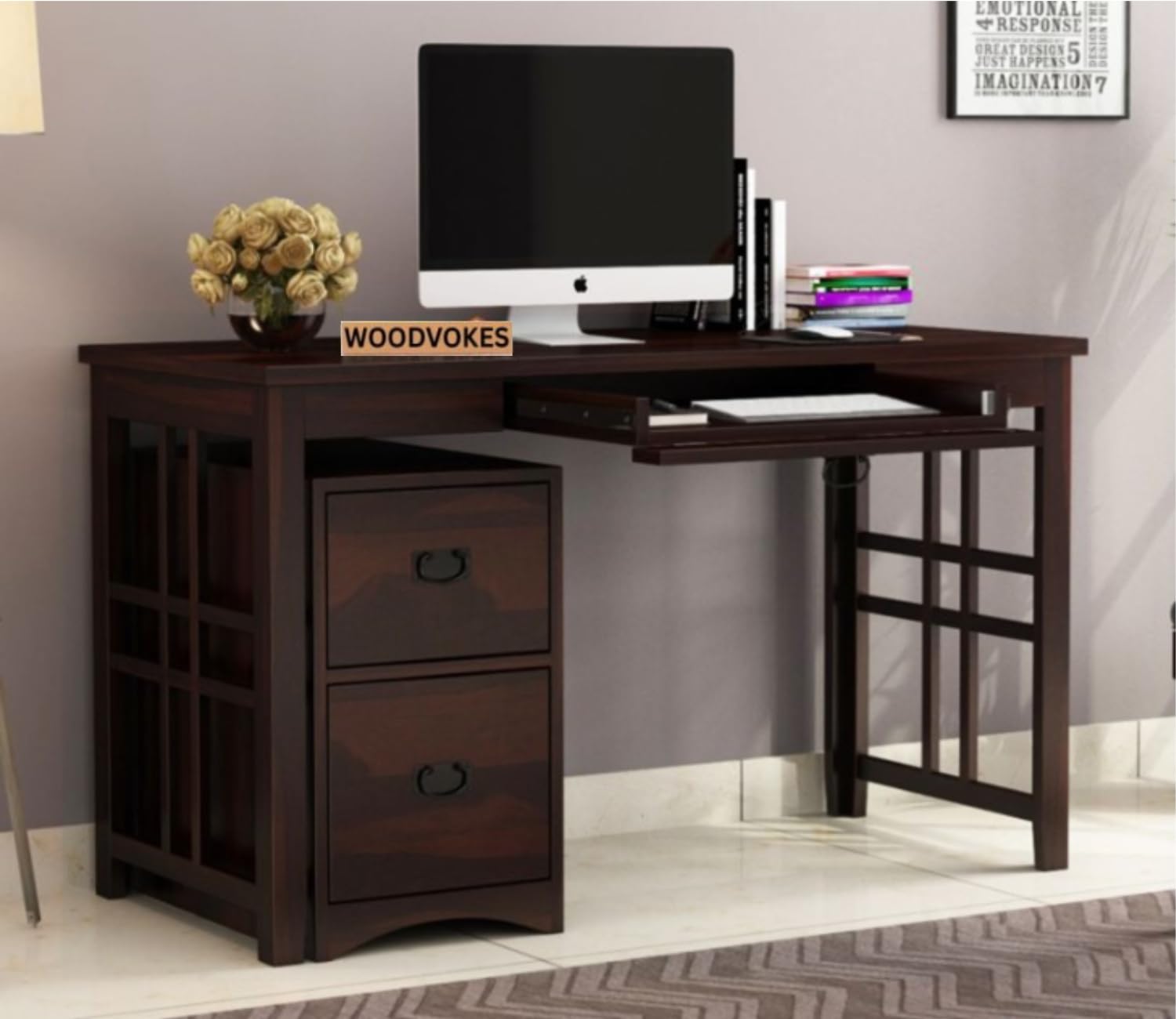 Solid Sheesham Wood  Study Table for Work from Home