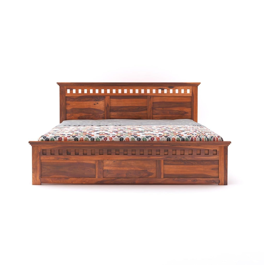 Sheesham Wood king size Bed Without Storage