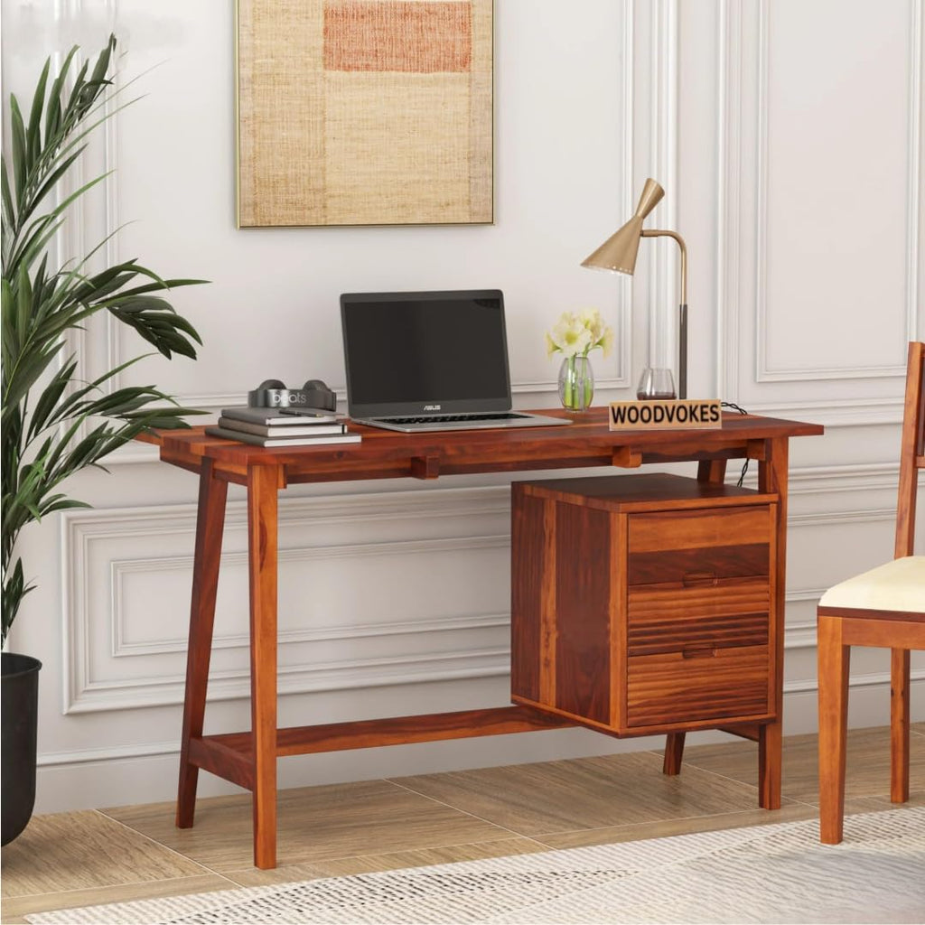 Solid Sheesham Wooden Study Table for Computer/Laptop