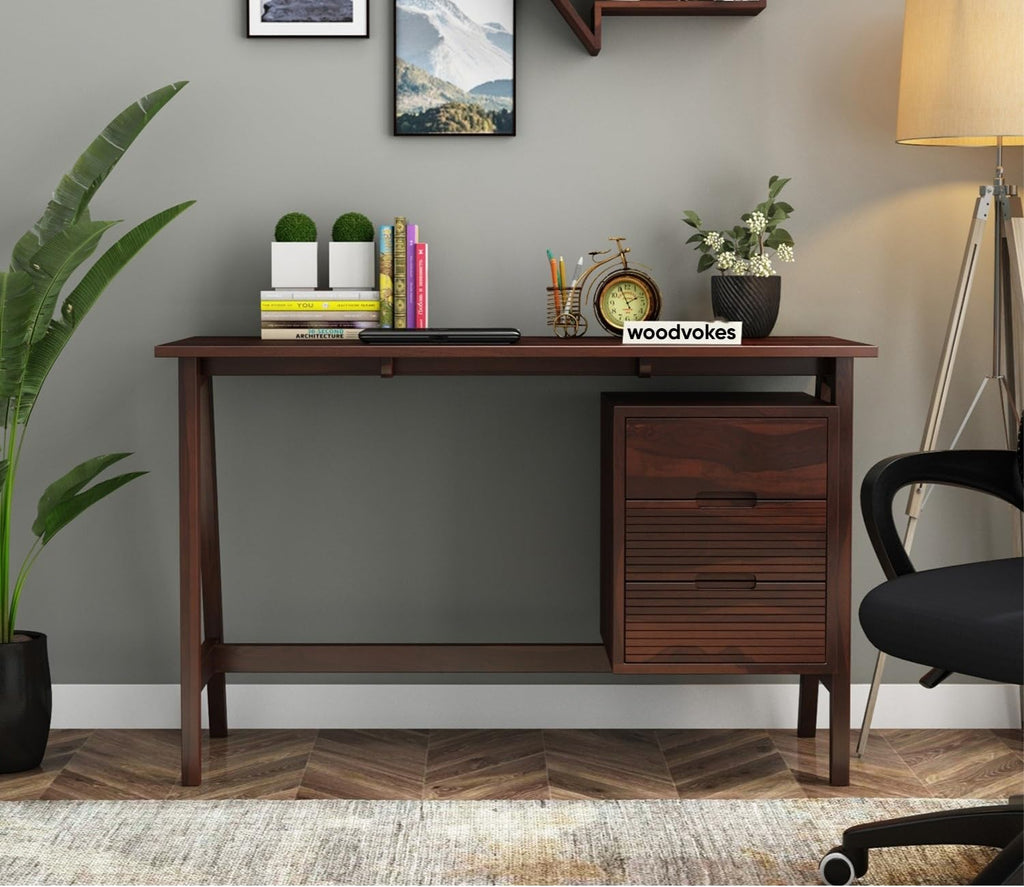 Solid Sheesham Wooden Study Table for Computer/Laptop